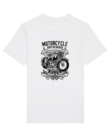 Motorcycle Vintage Black White