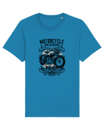 Motorcycle Vintage Black Tricou mânecă scurtă Unisex Rocker