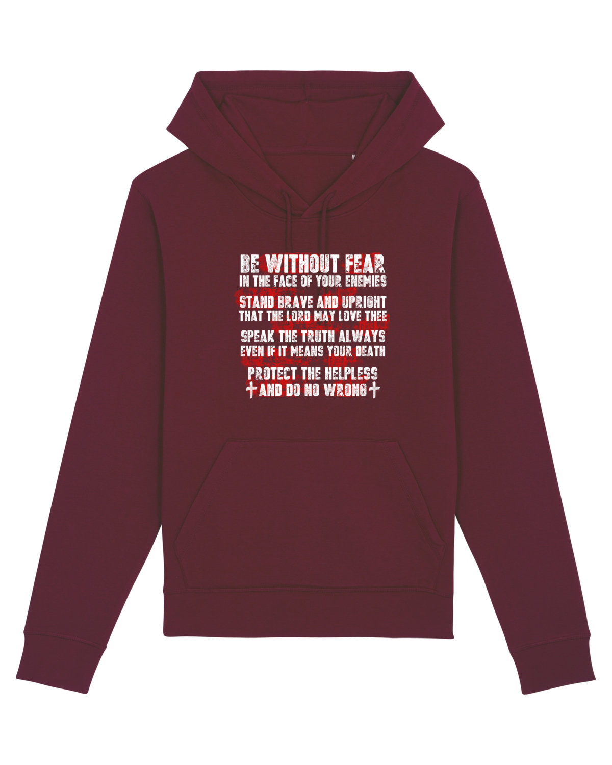 Hanorac Unisex Drummer Burgundy