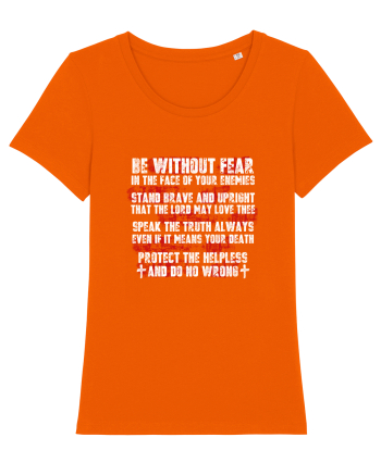RELIGIOUS Bright Orange