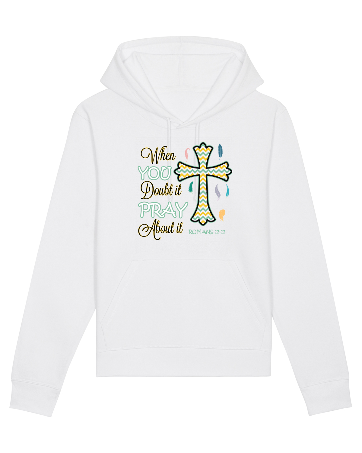 Hanorac Unisex Drummer White