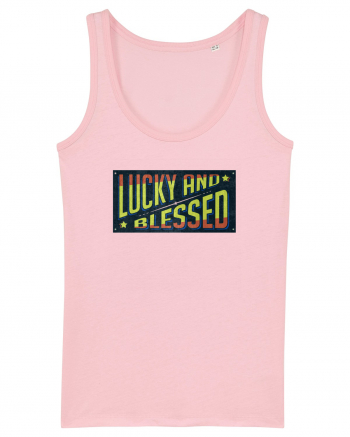 Lucky And Blessed Cotton Pink