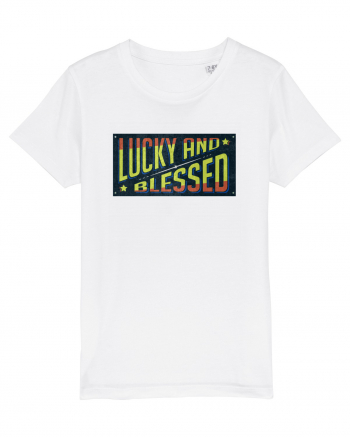 Lucky And Blessed White