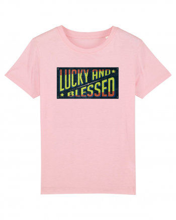 Lucky And Blessed Cotton Pink