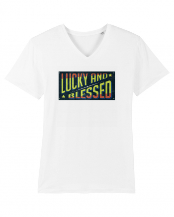 Lucky And Blessed White