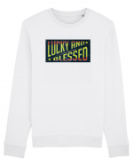 Lucky And Blessed Bluză mânecă lungă Unisex Rise