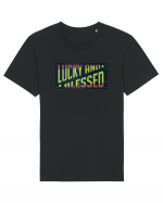 Lucky And Blessed Tricou mânecă scurtă Unisex Rocker