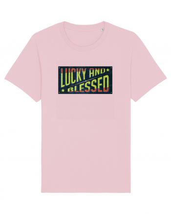 Lucky And Blessed Cotton Pink