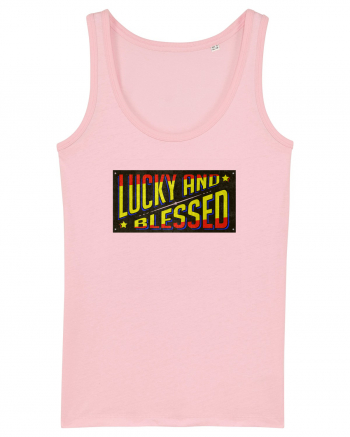 Lucky And Blessed Cotton Pink