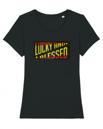 Lucky And Blessed Black