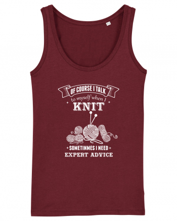 KNIT Burgundy