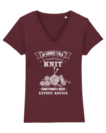 KNIT Burgundy