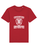 FIREFIGHTER Tricou mânecă scurtă Unisex Rocker