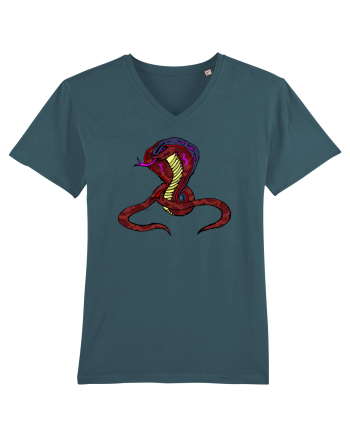 MONEY KING COBRA Tricou mânecă scurtă guler V Bărbat Presenter