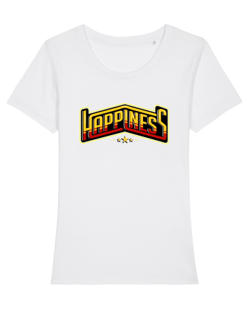 Happiness White