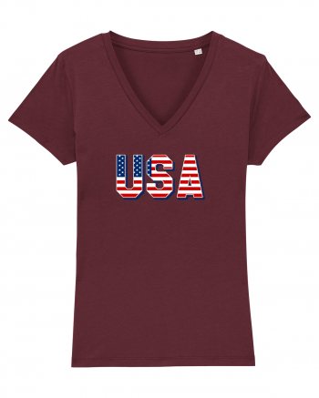 USA Burgundy