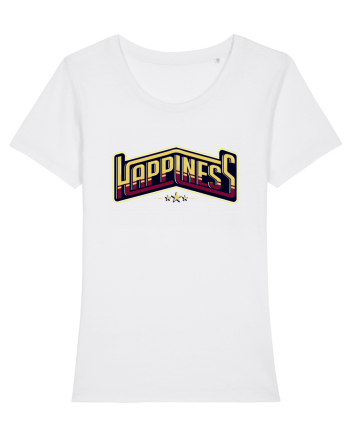 Happiness White