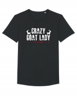 GOAT Tricou mânecă scurtă guler larg Bărbat Skater