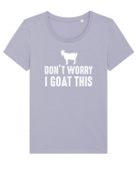 GOAT Tricou mânecă scurtă guler larg fitted Damă Expresser