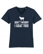 GOAT Tricou mânecă scurtă guler V Bărbat Presenter