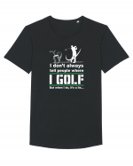 GOLF Tricou mânecă scurtă guler larg Bărbat Skater