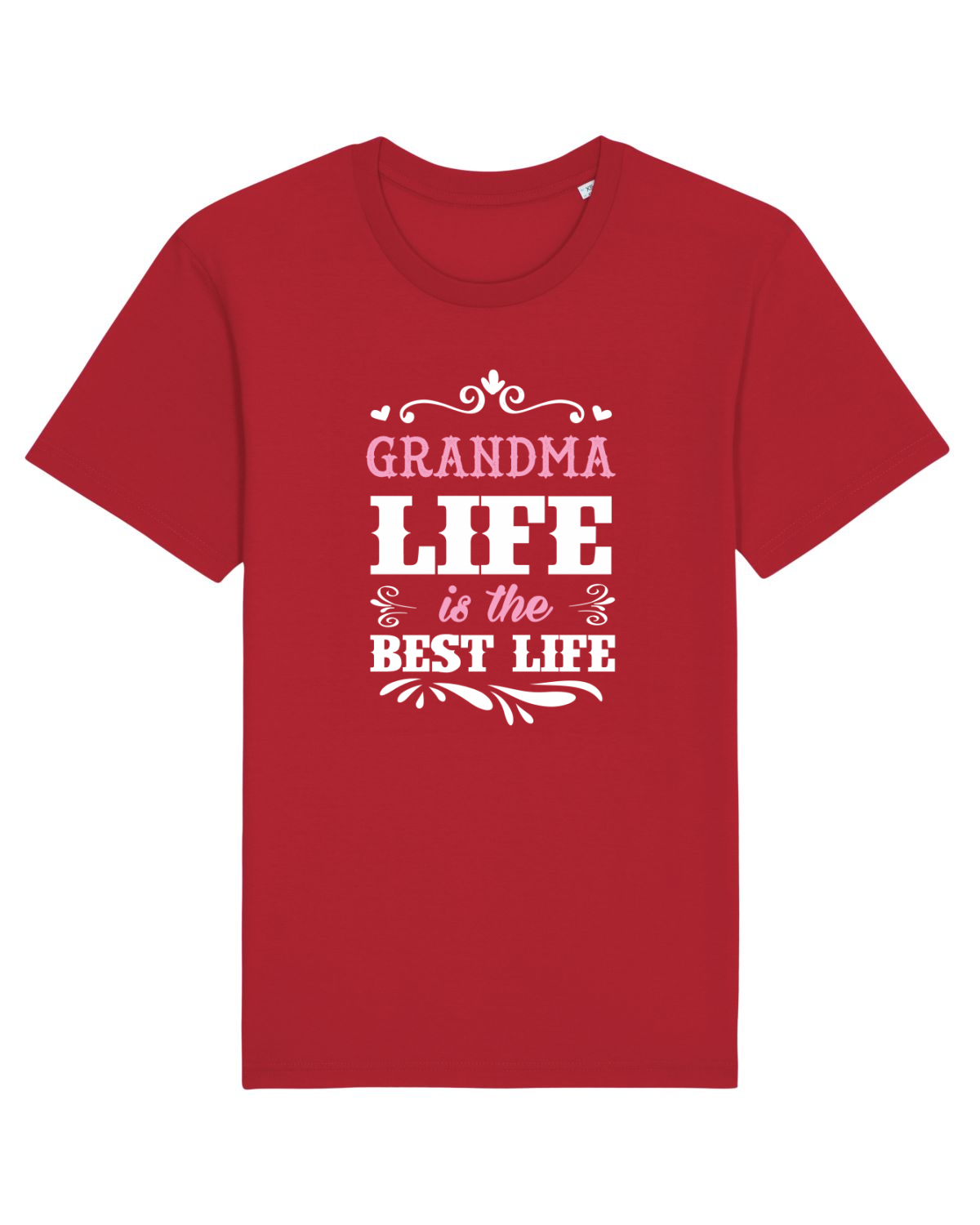 Tricou mânecă scurtă Unisex Rocker Red