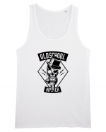 Old School Hipster Skull Black Maiou Bărbat Runs