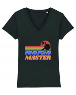 Ping Pong Master Tricou mânecă scurtă guler V Damă Evoker