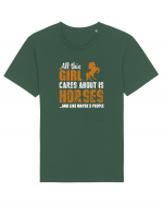 HORSES Tricou mânecă scurtă Unisex Rocker