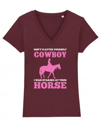 HORSE Burgundy