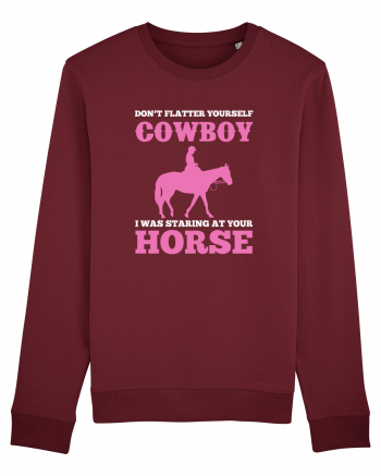 HORSE Burgundy