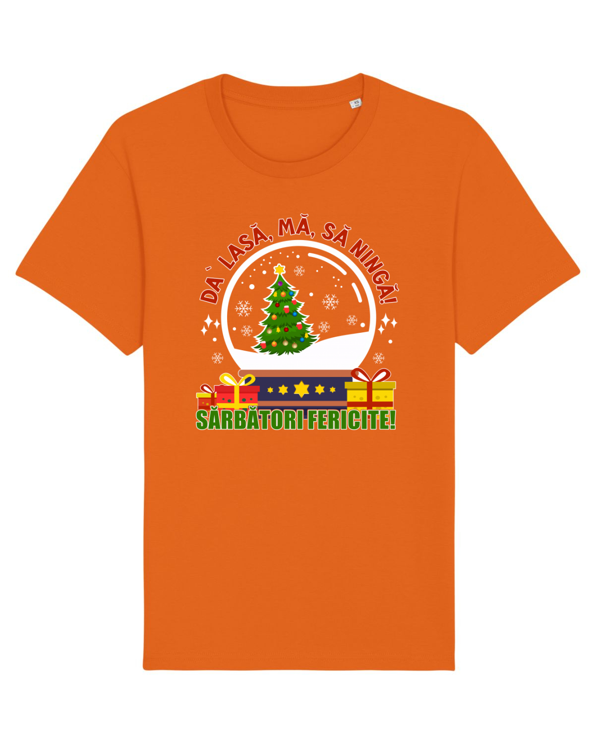 Tricou mânecă scurtă Unisex Rocker Bright Orange