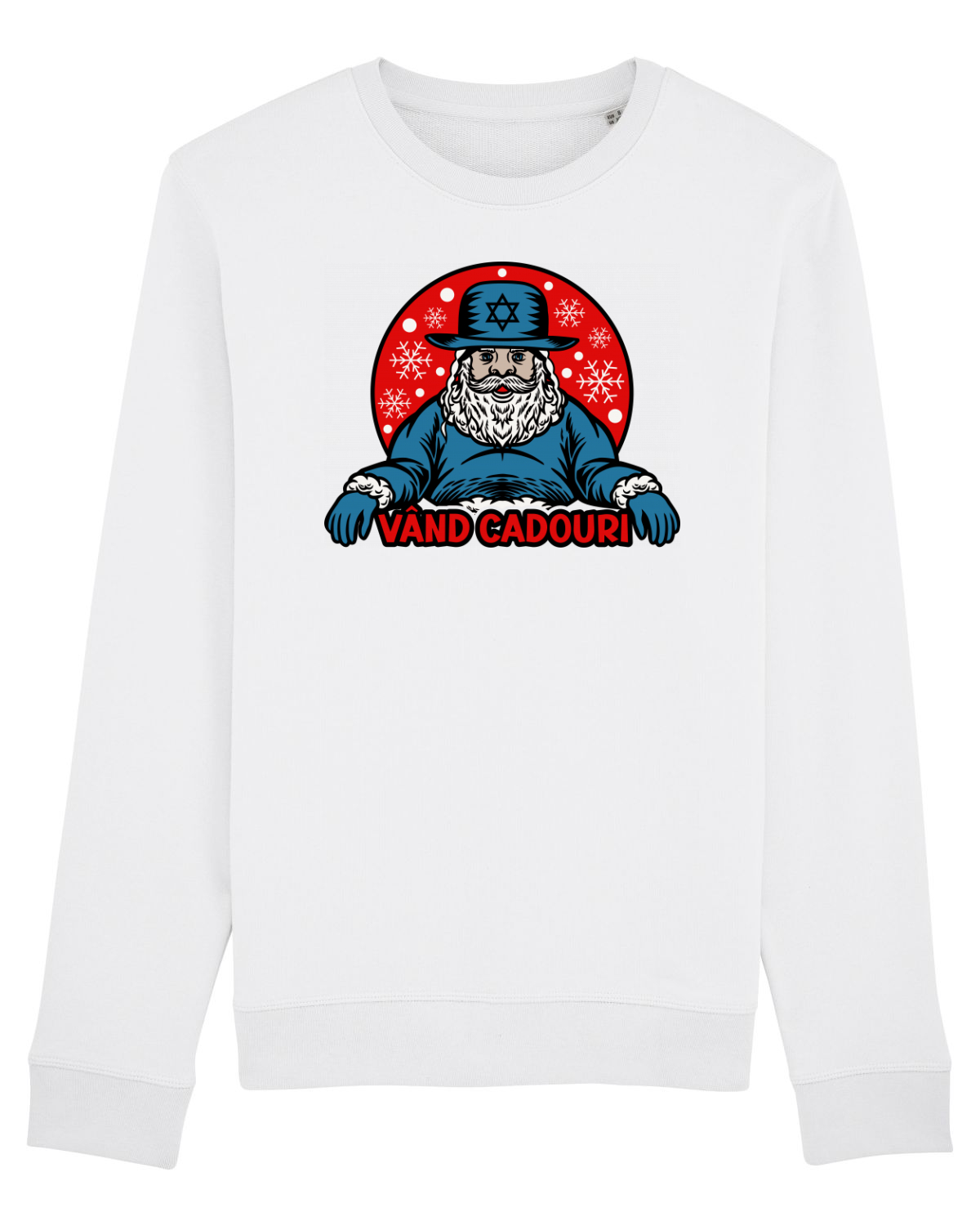 Bluză mânecă lungă Unisex Rise White