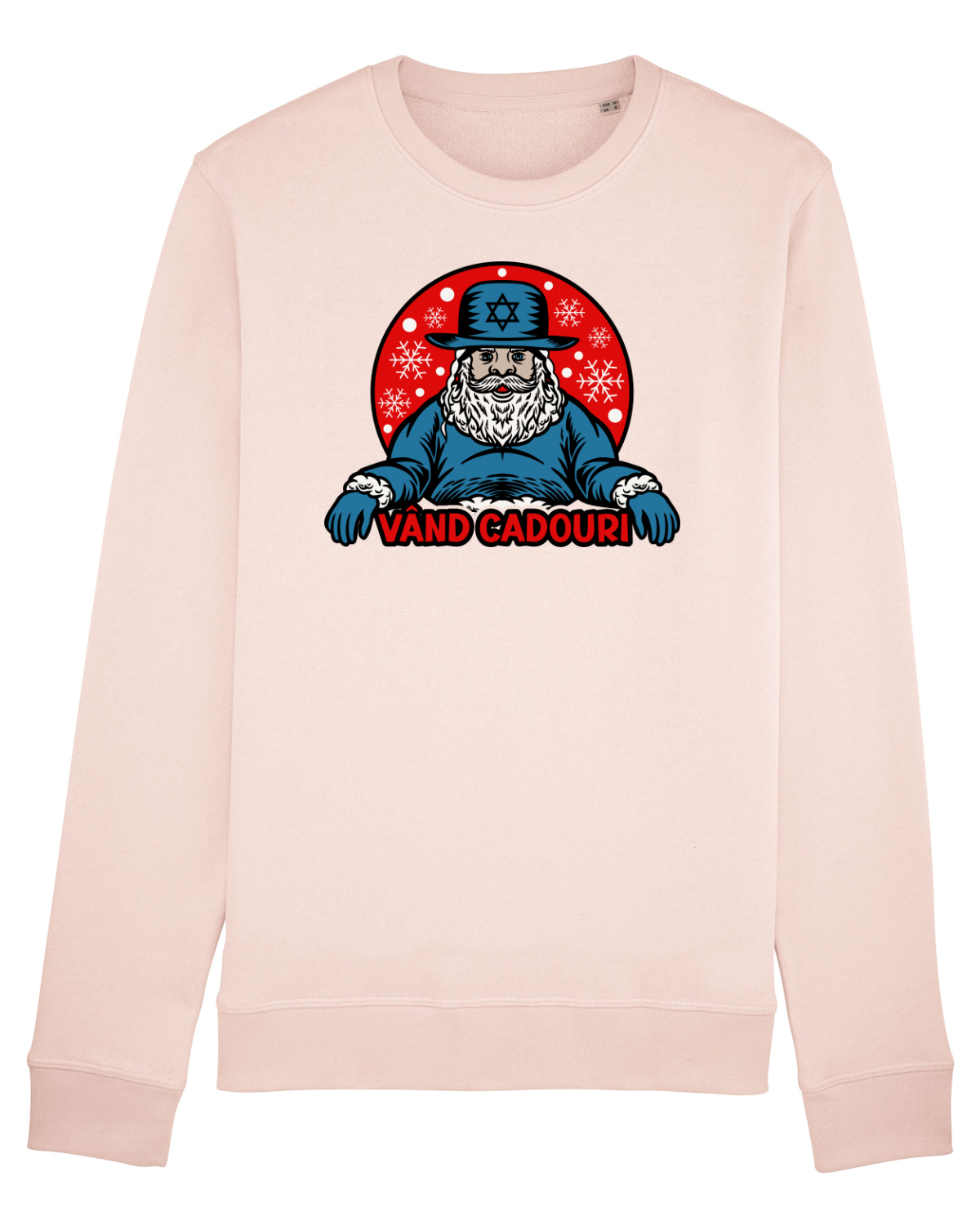 Bluză mânecă lungă Unisex Rise Candy Pink