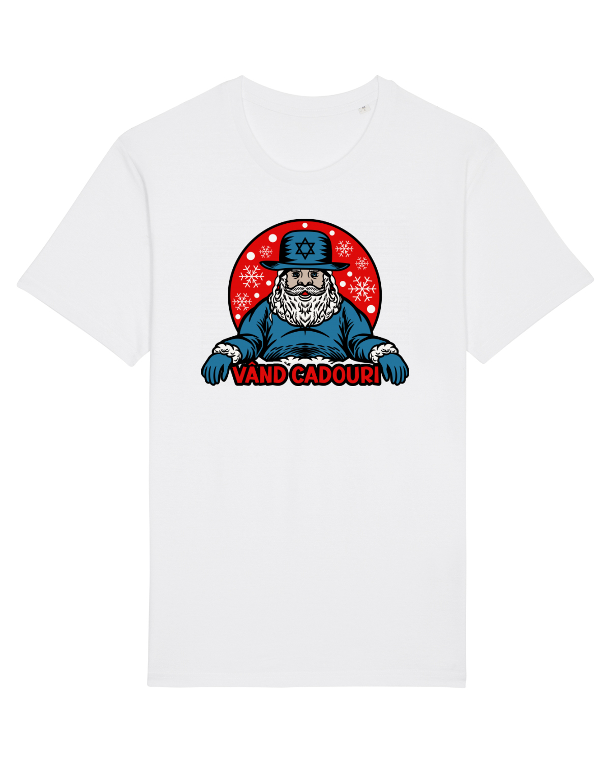 Tricou mânecă scurtă Unisex Rocker White