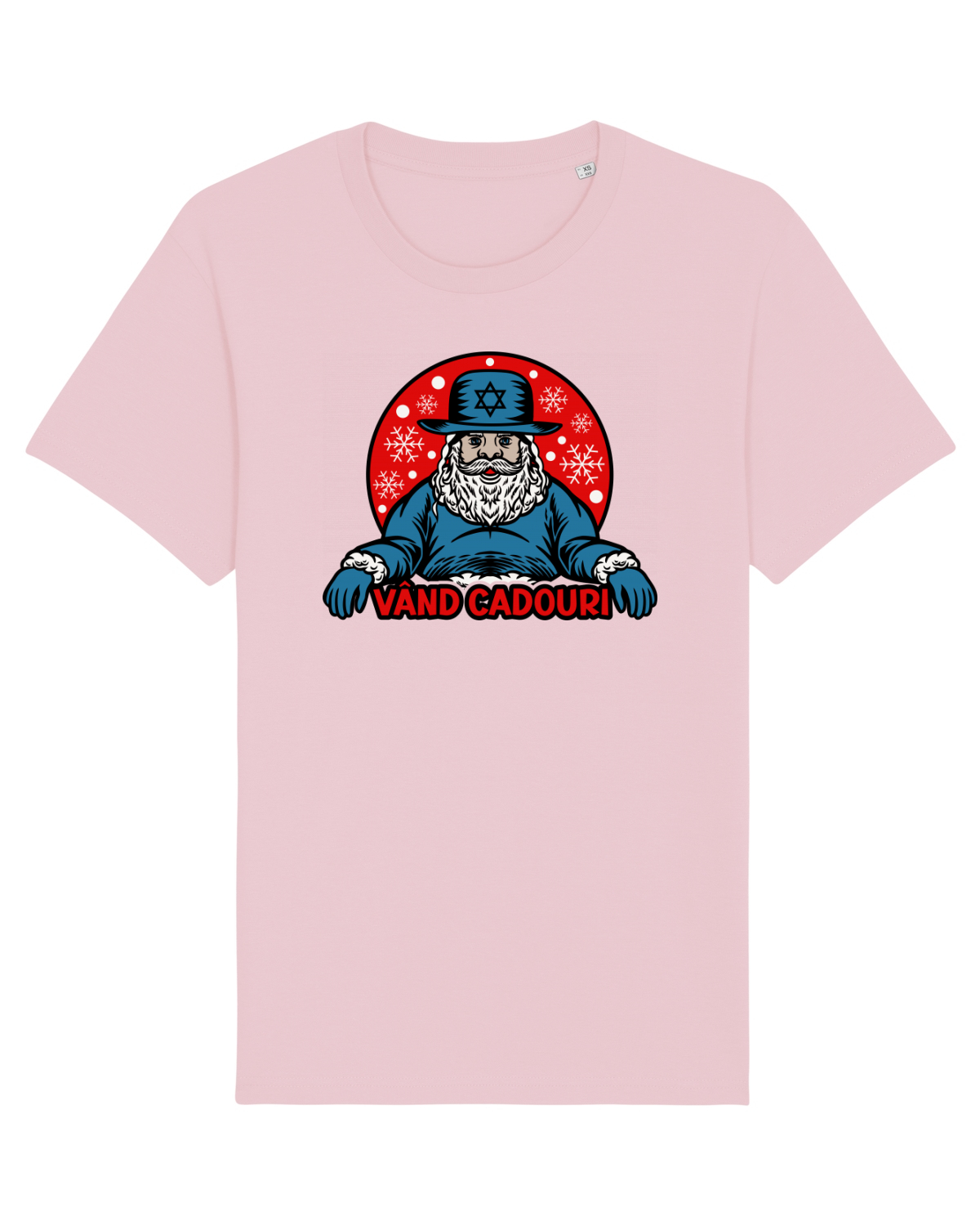Tricou mânecă scurtă Unisex Rocker Cotton Pink