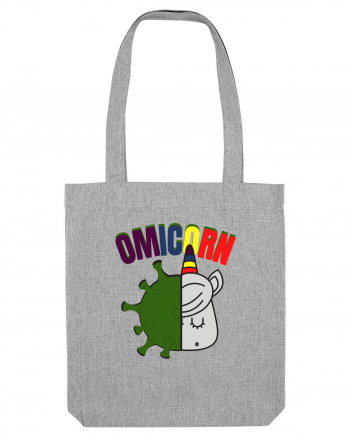 OmiCorn Funny Omicron Pun Heather Grey