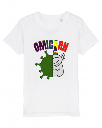 OmiCorn Funny Omicron Pun White