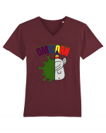 OmiCorn Funny Omicron Pun Tricou mânecă scurtă guler V Bărbat Presenter