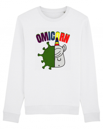 OmiCorn Funny Omicron Pun White