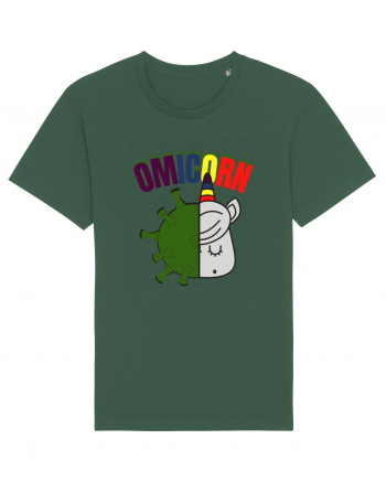 OmiCorn Funny Omicron Pun Bottle Green