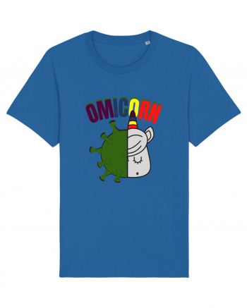 OmiCorn Funny Omicron Pun Royal Blue