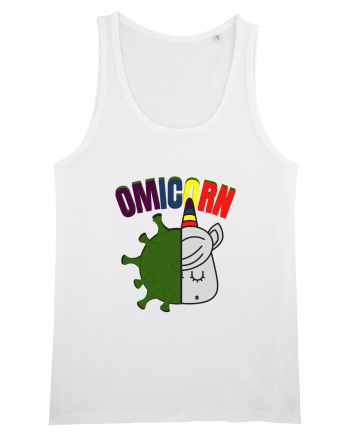 OmiCorn Funny Omicron Pun White