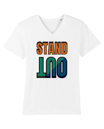 Stand Out.Motivational Quote White