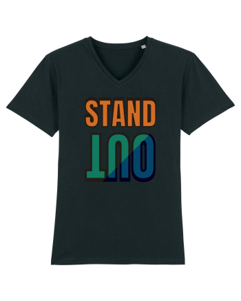 Stand Out.Motivational Quote Black