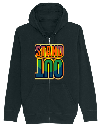 Stand Out.Motivational Quote Black