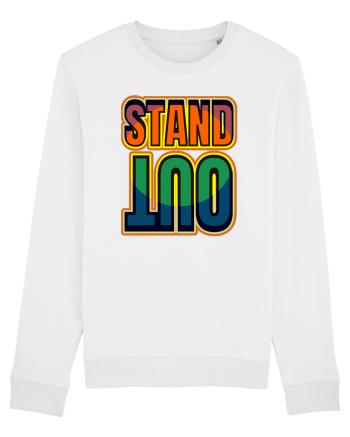 Stand Out.Motivational Quote White