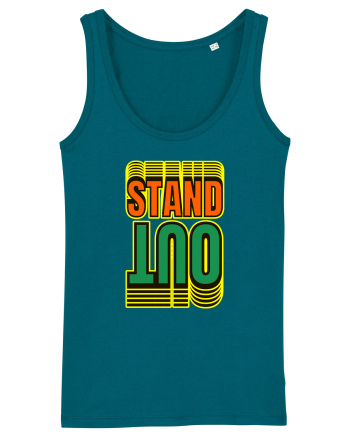 Stand Out.Motivational Quote Ocean Depth