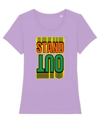 Stand Out.Motivational Quote Lavender Dawn