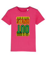 Stand Out.Motivational Quote Tricou mânecă scurtă  Copii Mini Creator